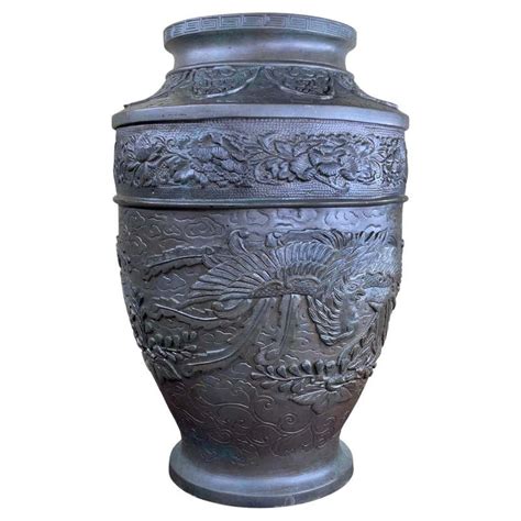 Chinese Bronze Elephant Pagoda Potpourri Vase For Sale At 1stdibs