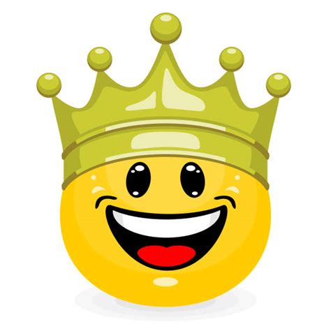 Crown Emoji Vector Stock Photos Pictures And Royalty Free Images Istock