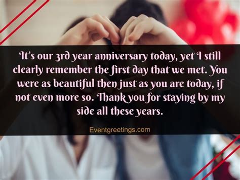Happy 3 year anniversary, my angel. 20 Awesome Happy 3 Year Anniversary Quotes With Images