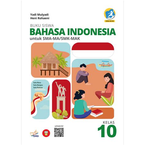 Buku Siswa Bahasa Indonesia Untuk Sma Masmk Mak Kelas X Kurikulum 2013