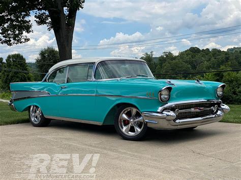 1957 Chevrolet Bel Air Sports Coupe Rev Muscle Cars