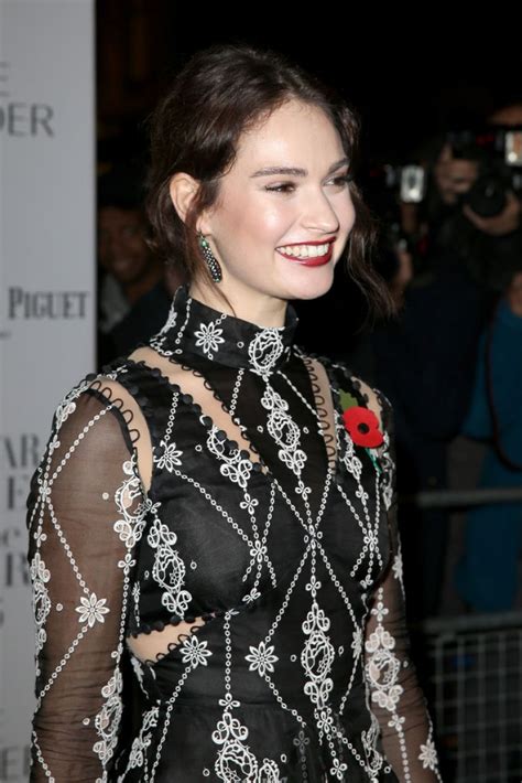Lily James At Harpers Bazaar Women Of The Year Awards In London 1103