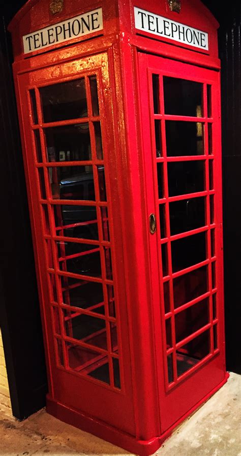 A Prohibition Experience Red Phone Booth Drink Dine Do Top