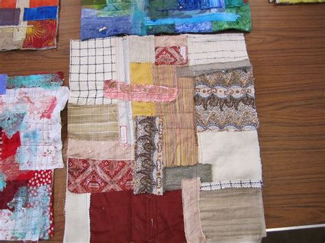 Beyond Patchwork Todays Fabric Collage Workshop