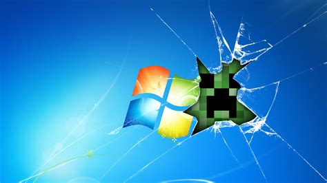 Free Download Minecraft Game Glass Desktop Wallpaper Background 4k