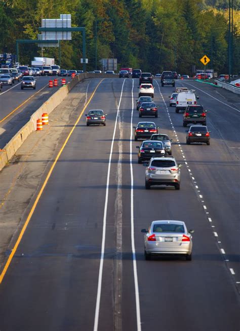 I 405 From Lynnwood To Bellevue To Be Reduced To 2 Lanes Each Direction