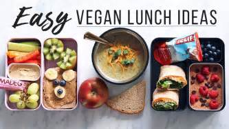 Easy Vegan Lunch Ideas For School Work And Kids Simple Cooking Recipes