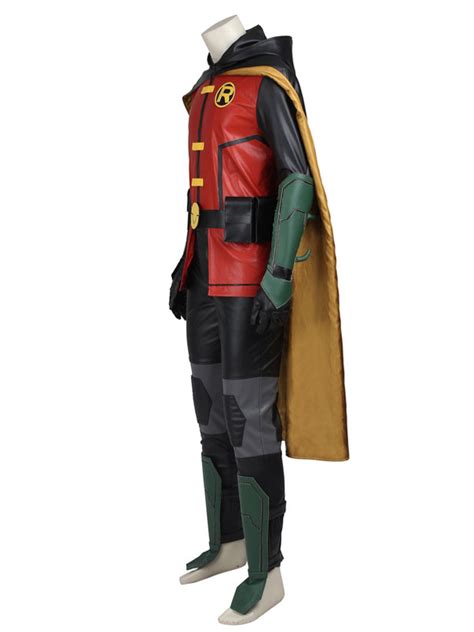 Justice League Vs Teen Titans Damian Wayne Robin Halloween Cosplay Costume