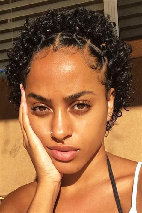 10 Fine Beautiful Curly Hairstyles On Short Natural Hair