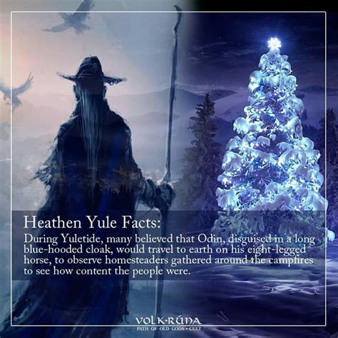 Heathen Yule Fact Pagan Yule Yule Traditions Norse Pagan
