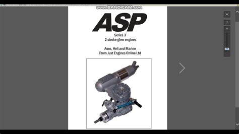 Asp Just Engine 2 Stroke Manual Youtube