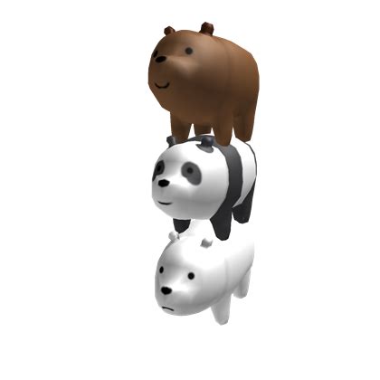 No Longer Available We Bare Bears Exclusive Roblox Event Item