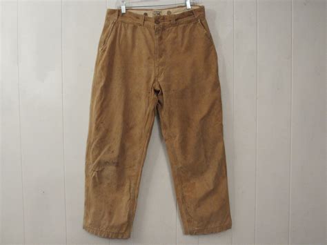 vintage pants carhartt pants super dux hunting pants 1960s etsy