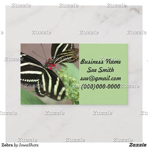zebra business card zazzlecom business cards zebra quality cards
