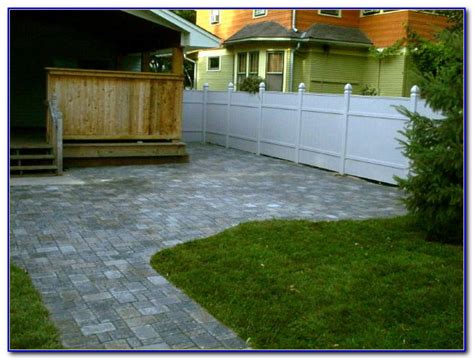 Square garden & patio cobblestones slabs. Menards Rubber Patio Pavers - Patios : Home Design Ideas # ...