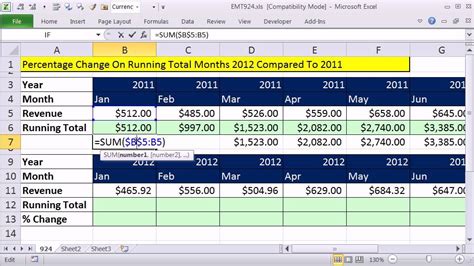 How To Calculate Percene Increase Over Multiple Years In Excel