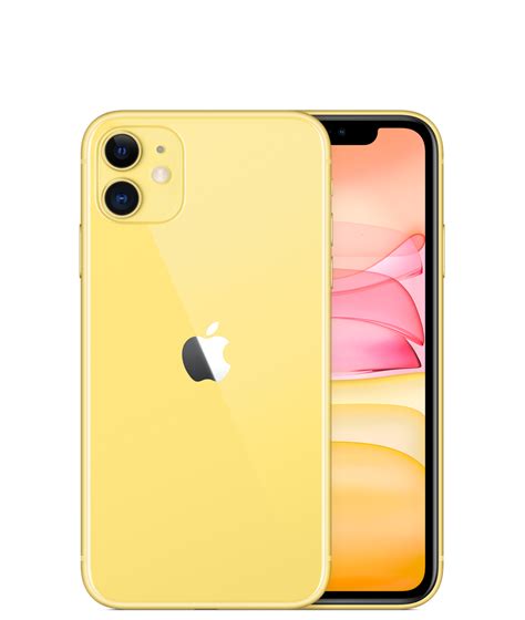 Telefon mobil Apple iPhone 11, 64GB, Yellow png image