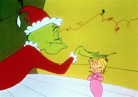 Best Christmas And Thanksgiving Shows 2014 The Grinch Pats The Head Of