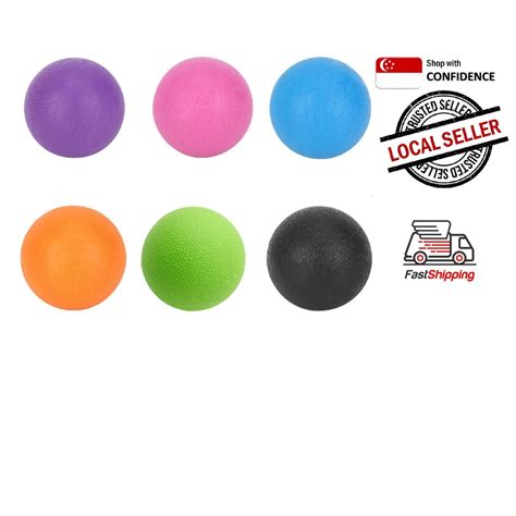 Massage Ball Lacrosse Ball Hard Massage Therapy Ball Muscle Relief Mobility Ball For