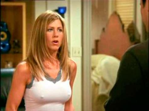 jennifer aniston explained why her nipples were always visible on the set of ‘friends small joys