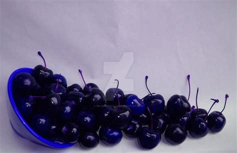 Blue Cherries By Mr Mesonoxian On Deviantart