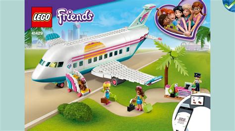 41429 Heartlake City Airplane Lego® Friends Manual At The Brickmanuals Instruction Archive Youtube