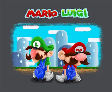 Artstation Mario E Luigi