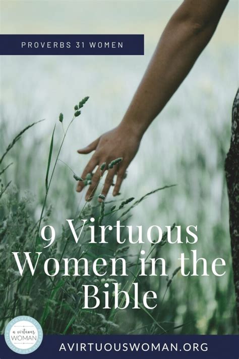 9 Virtuous Women Of The Bible Godly Women In The Bible