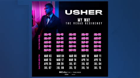 Usher Las Vegas Residency 2023 - Smooth Jazz and Smooth Soul