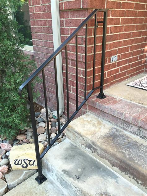 Front Porch Outdoor Handrails For Concrete Steps Learn How To Build A