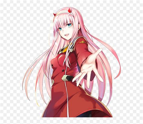 Zero Two Render Png Png Download Darling In The Franxx 002