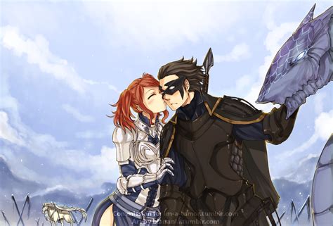 Commission Cynthia X Gerome By Blanania On DeviantArt