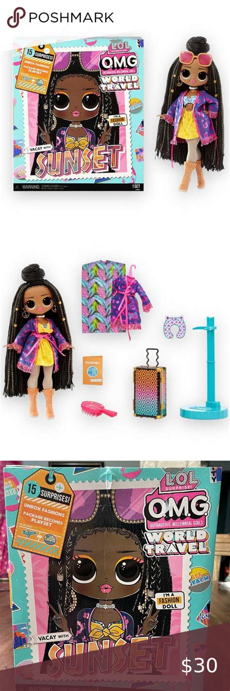 Lol Surprise Omg World Travel Sunset Fashion Doll With 15 Surprises In