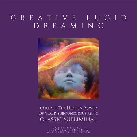Creative Lucid Dreaming Sleep Learning