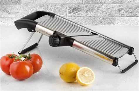 Gourmia Gms9105 Kitchen Mandoline Slicer With Built In Adjustable
