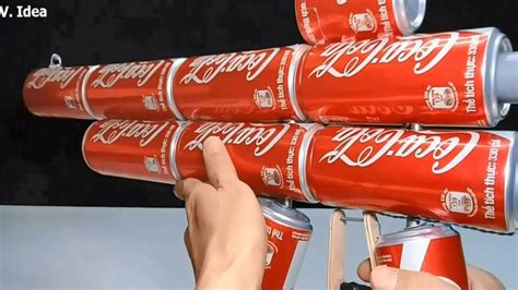 Coca Cola Gun How To Make Powerful Gun Mounting Removing Easy From