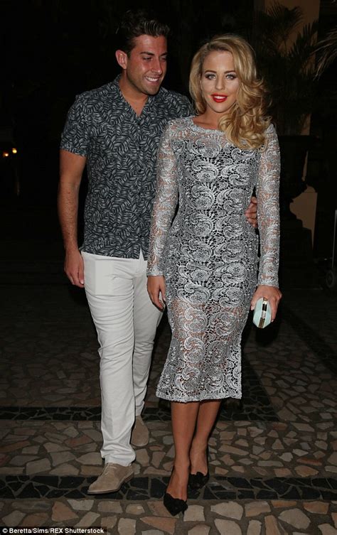 Towie Lovebirds Lydia Bright And James Argent On Marbella Date Night