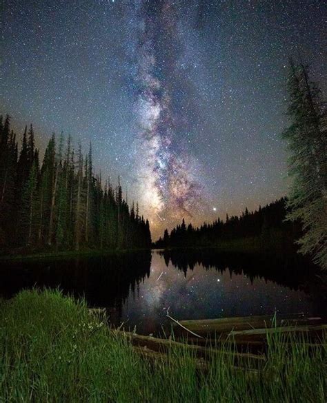 Milky Way Rocky Mountain National Park Beautiful Places Beautiful