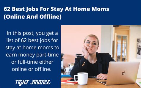 Best Jobs For Stay At Home Moms Online And Offline