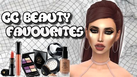 Cc Beauty Favourites Full Cc List Sims 4 Cc Finds Youtube
