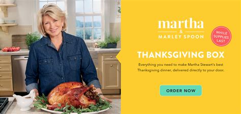 Martha And Marley Spoon Thanksgiving Box My Subscription Addiction