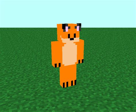 Skins Fox Skin Cubecraft Games