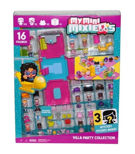 My Mini Mixieqs Villa Party 16 Piece Collection Uk Toys