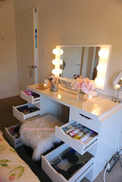 And the linnmon table top costing around $36.00. DIY Ikea ALEX Vanity | Ikea makeup vanity, Ikea vanity ...