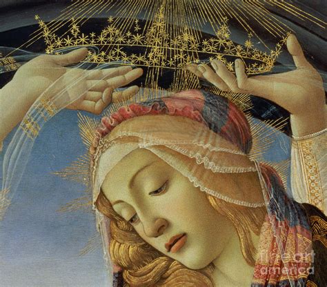 The Madonna Of The Magnificat Painting By Sandro Botticelli