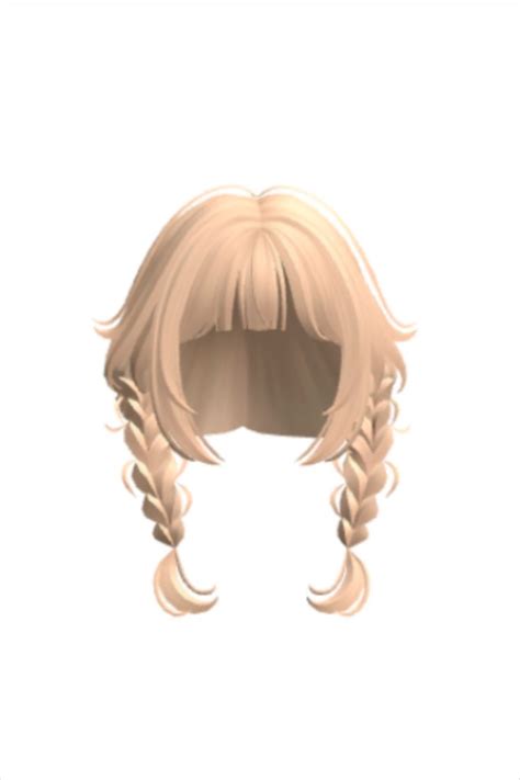 Roblox Accessory Blonde Hair • In 2023 Black Hair Roblox Messy