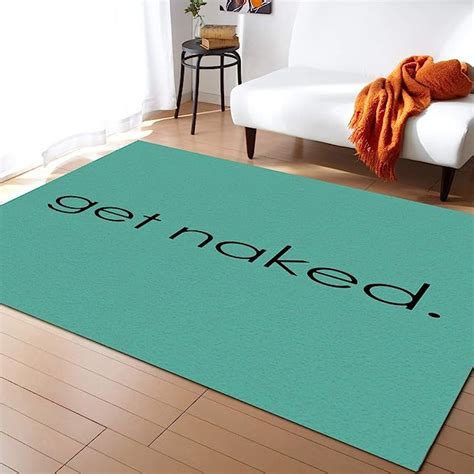 Amazon Com COLORSUM Area Rugs Rectangle Comfy Area Carpet Get Naked