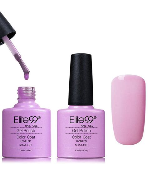 Off Elite Pink Series Shellac Gel Nail Polish Kit Rosegal