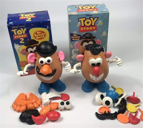 Disney Pixar Toy Story 2 Movie Mr Potato Head Lot Of 2 Ebay Pixar