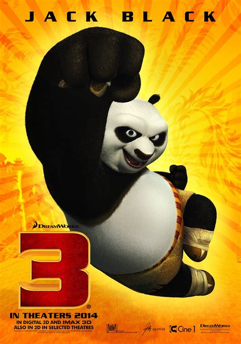 Kung Fu Panda 3 Movie First Animated 1st Look Poster Released